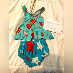 Posh peanut Fourth of July